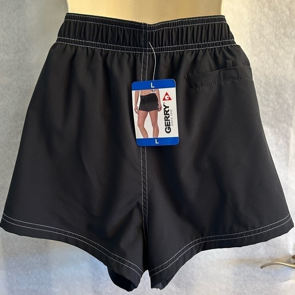 Gerry woven board,swim, beach, summer shorts in Black Liquorice NWT Sz-L V12 - Picture 4 of 11